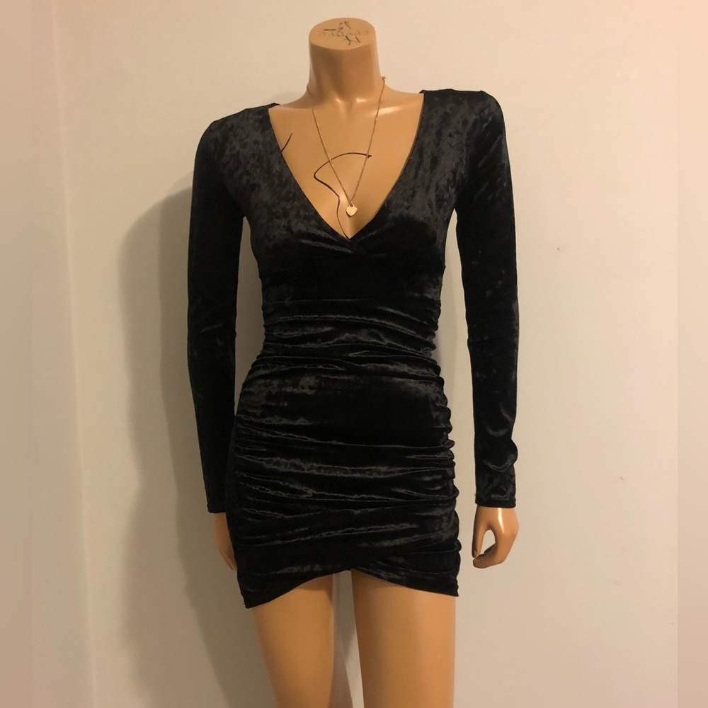 Velvet Mini Dress